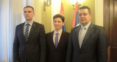 2 February 2017 The members of the European Integration Committee and the Ukrainian Ambassador to Serbia